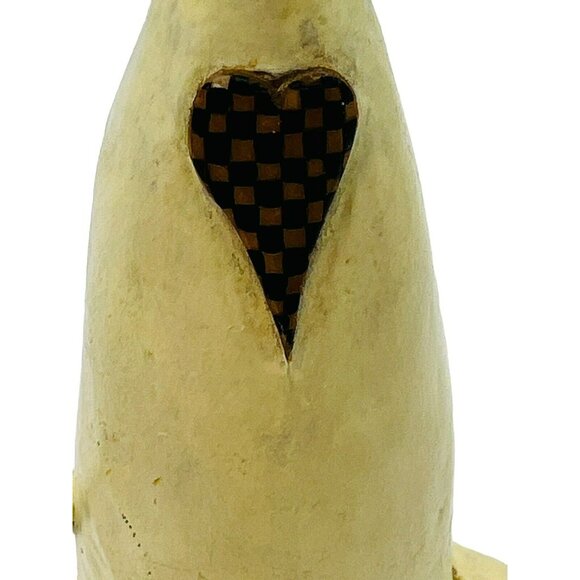 Williraye Studio Folk Art I Love My Cat Figurine 2000 WW2751 6.5 inch White READ - Picture 3 of 9